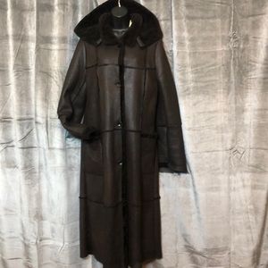 Shearling coat